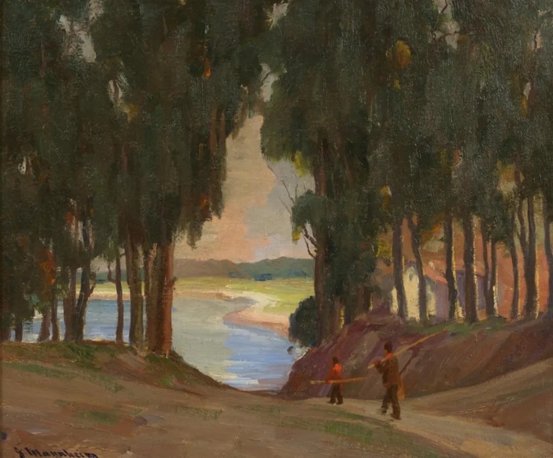 美丽&他笔下的色彩柔和、美丽浪漫,看完沉迷在他的色彩朦胧中