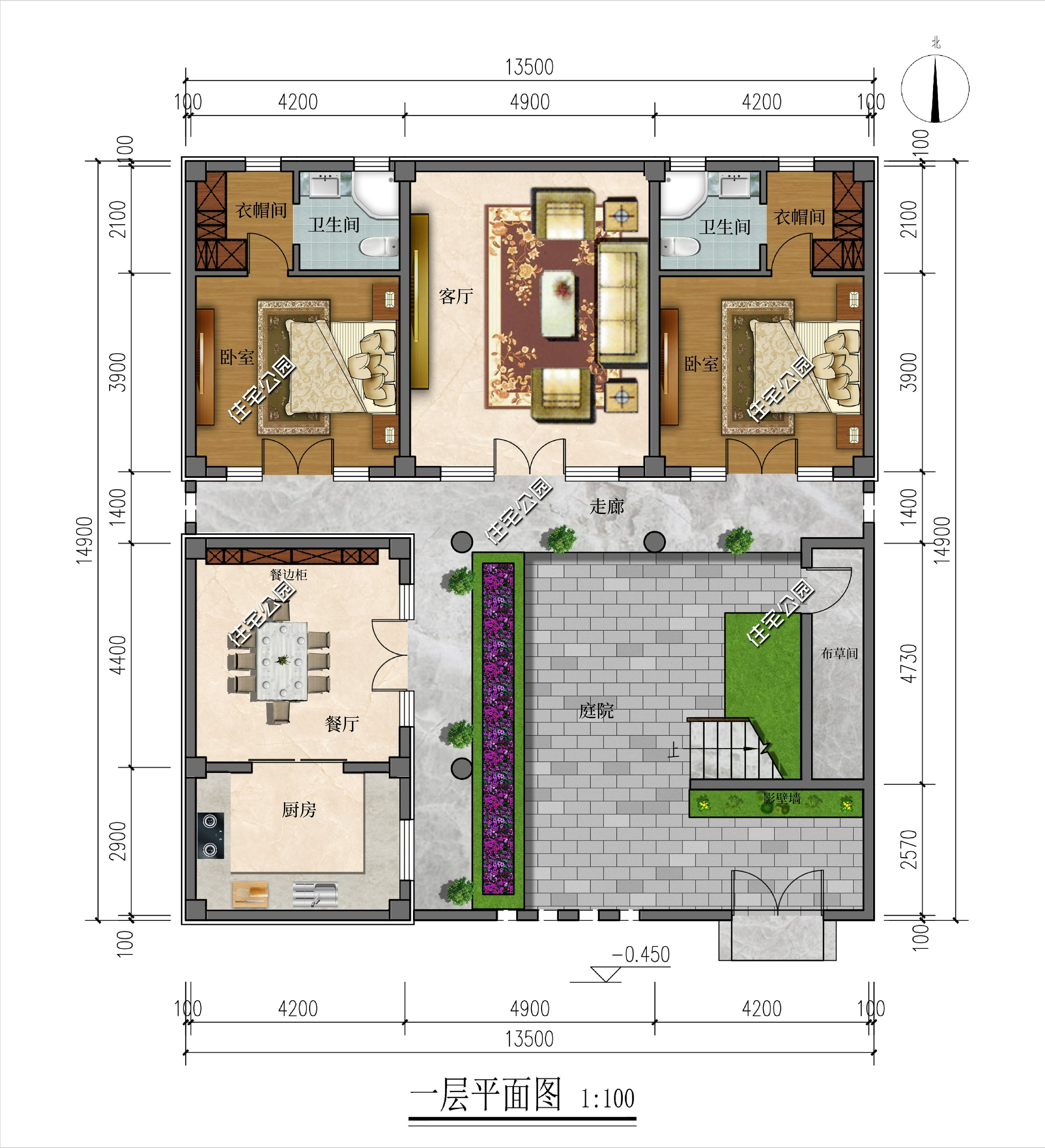 建筑面积|农村住房就建一层半，实用、够用、工期短，最低造价不到20万