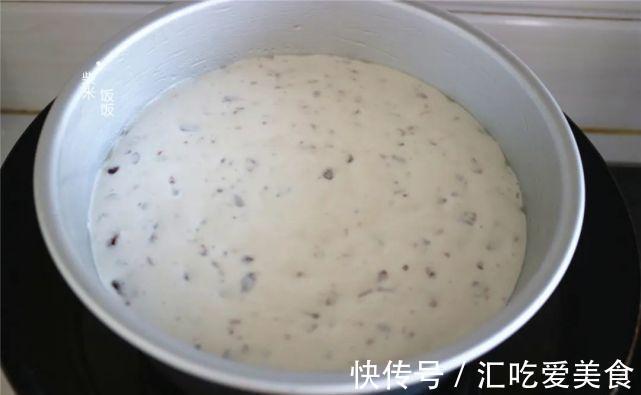 懒人版大米发糕,米香四溢,柔软香甜,比蛋糕还好吃