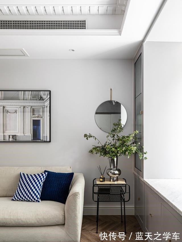 空间|121㎡美式与北欧的邂逅,许你一座城中的温暖港湾!