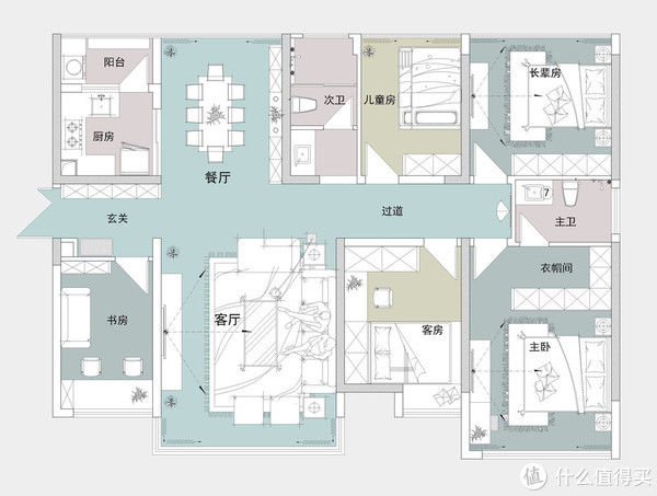 改造|深圳夫妻的精装房改造，客厅把我迷住了，新中式风，非常显高级感