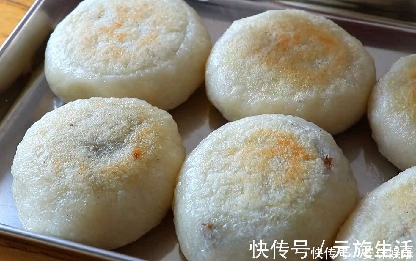 馅料|手工糯米糍粑糕南方特色做法，红糖流心馅，香甜软糯，简单易学