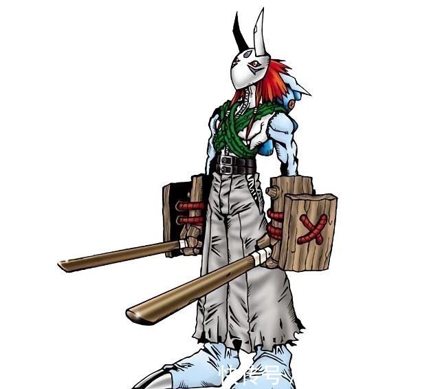 数码兽|黑暗区域中爱恶作剧的熊孩子,在四圣兽面上画画