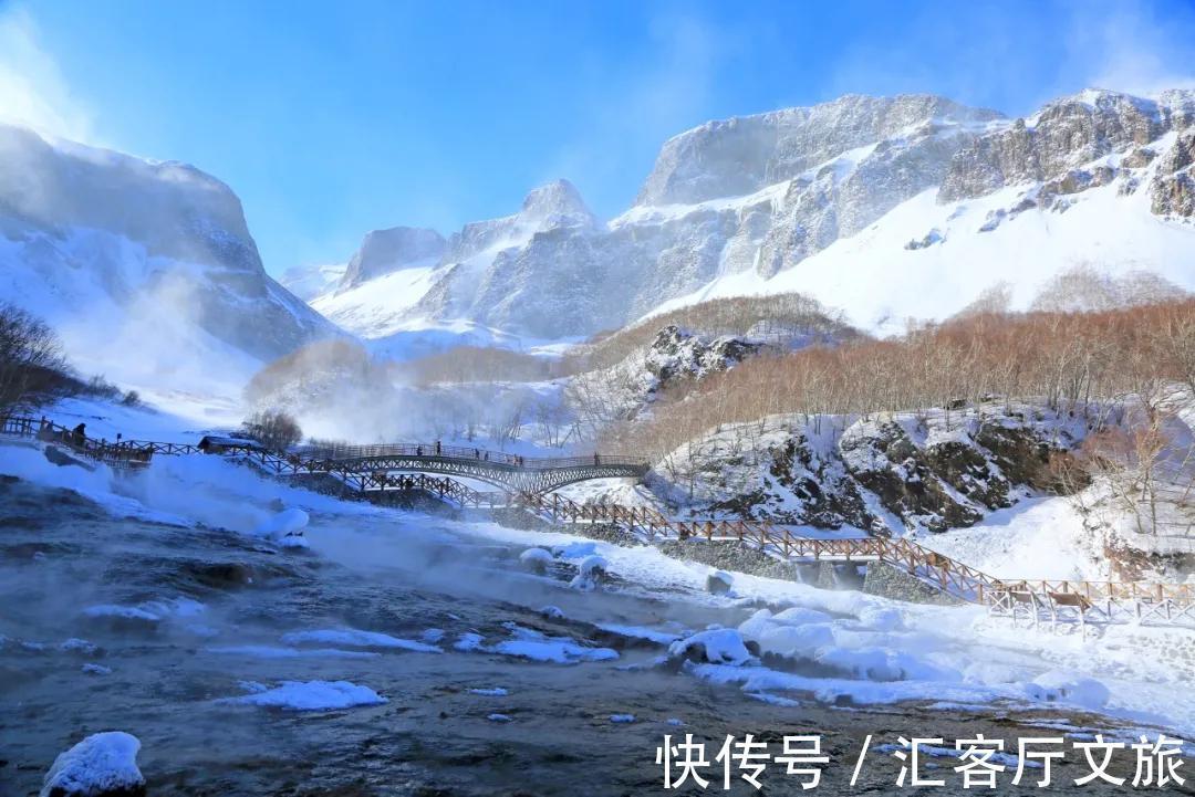 湖泊|乘坐高铁到敦化吃美味，到长白山滑雪，看极致风景是啥体验？