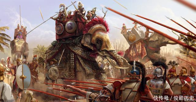 祸首|决胜王牌还是战败祸首古典文明的战争巨兽，战象的黯然退场