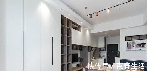 洗衣机|跪服!35㎡小公寓却拥有30㎡收纳空间,堪称小户型改造典范!