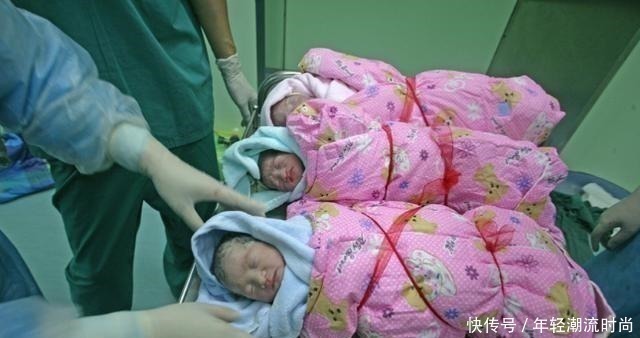 三胞胎|90后妈妈怀三胞胎，肚子像是要撑破，医生无奈决定提前结束妊娠