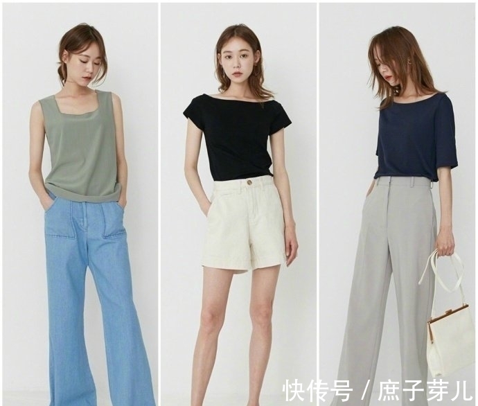 穿搭 夏季气质感穿搭指南!姜黄色T恤配白色高腰裙明媚减龄,淑女知性