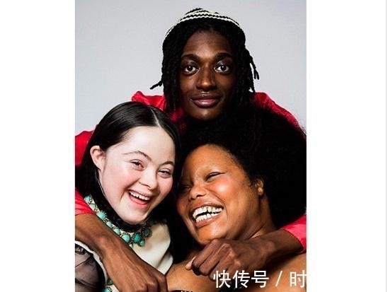 古驰|GUCCI也“正确”了,唐氏患者做模特推彩妆系列,首日获80万点赞