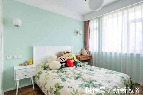 田园风|90平方正格局,运用先天优势,点缀清新空间