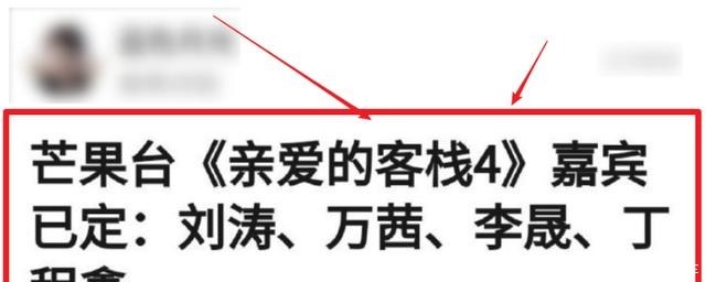 《亲爱的客栈4》将袭,刘涛回归不意外,看到丁程鑫熬夜都要追了