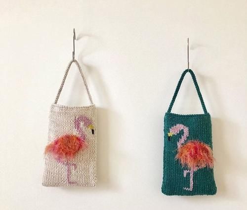 编织|把编织玩出新创意,棒针、钩针结合起来,提花也能用钩针表现