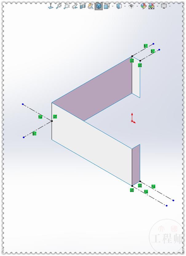 SolidWorks|用SolidWorks画一个上下交叉的纹理图案