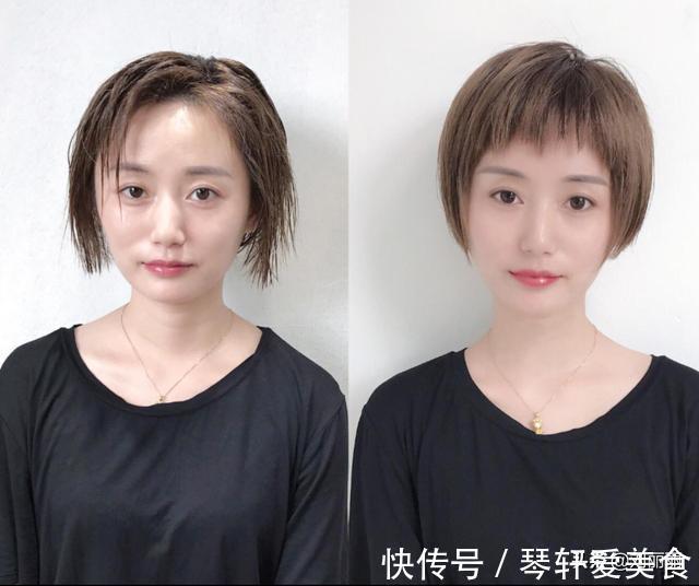 发尾|发型这样换,头发花白阿姨也能年轻好几岁,喜欢就试试吧