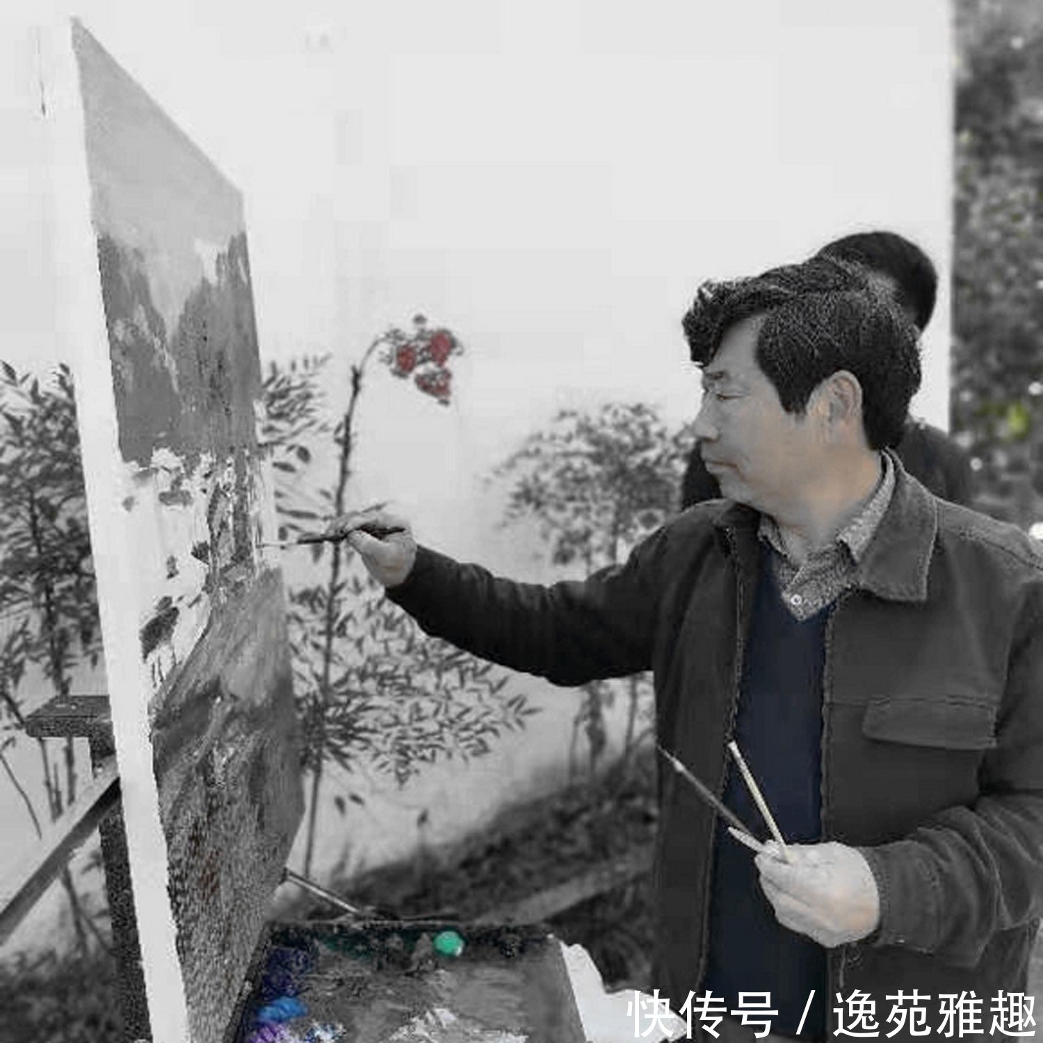 有限公司!中国油画创作研究院写生创作基地在婺源揭牌成立