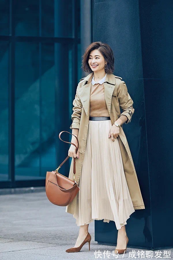 小个子|小个子穿不好更显矮,借鉴40岁三寻木奈保的穿搭,158穿出高挑感