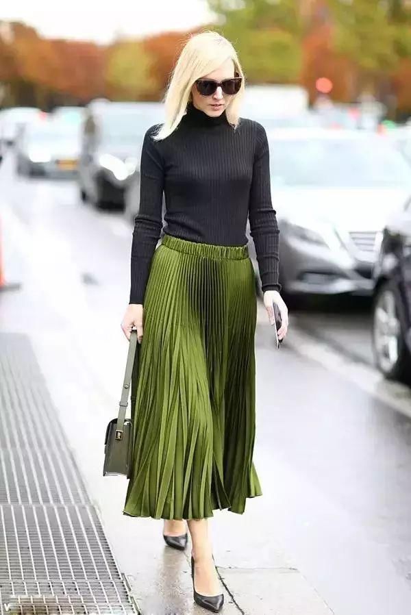 秋冬穿高领毛衣之后，男神说我比夏天美了一百倍！