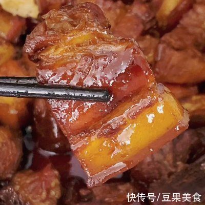 黄酒|独家秘方红烧肉，无需调料！中午刚做完，晚上又想吃了