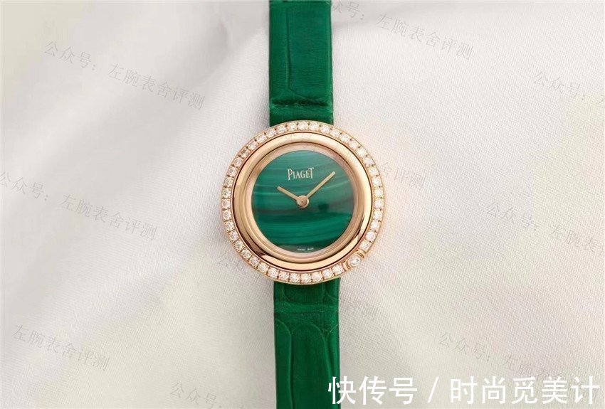 表盘|宝格丽腕表引入孔雀石,亦是对春日的热爱