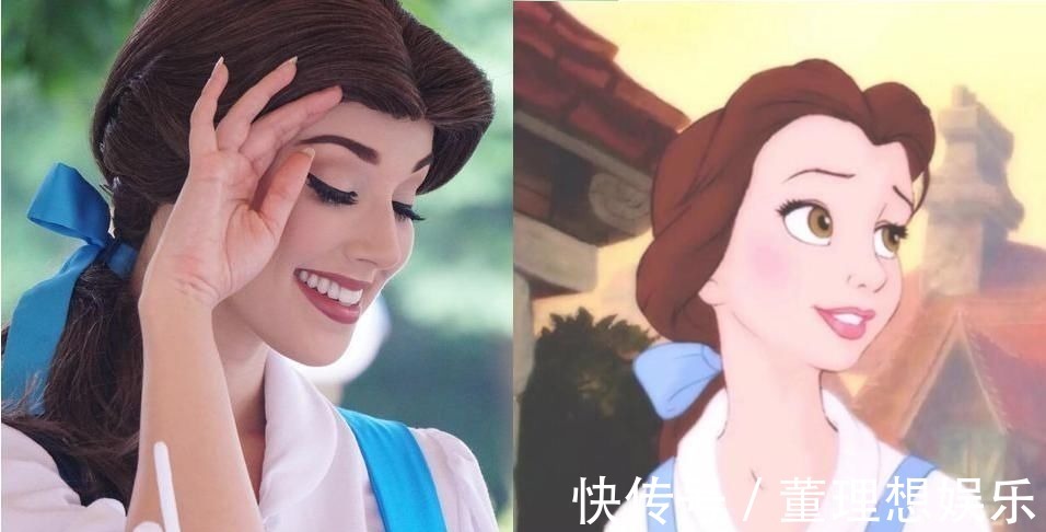 安娜|最还原的迪士尼公主cos,灰姑娘一眼万年,安娜其实是画出来的