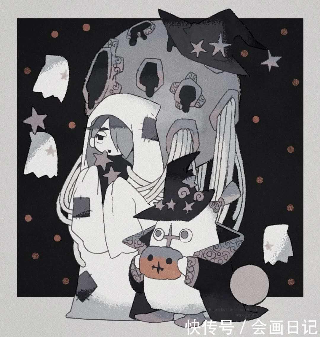 静谧|【画师うやま】画面静谧且黑暗的哥特风