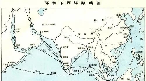 境外|郑和七下西洋干了多少“闲事”，境外作战、扶植海盗、寻麒麟……