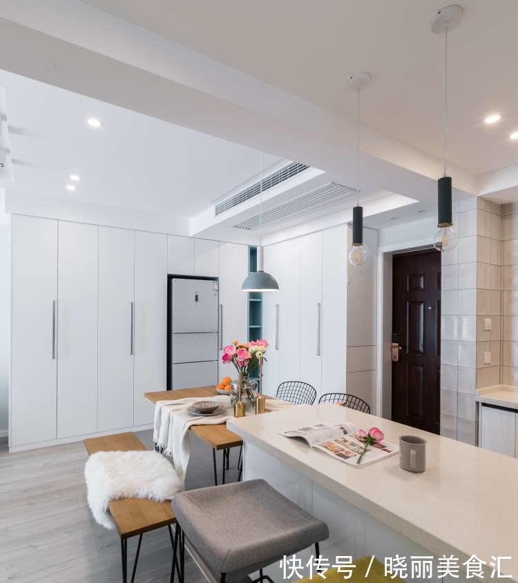 李文伟|用色彩填满三居室,舍去浮华和杂乱,让业主享受舒适的家庭生活