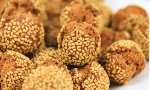 泡打粉|2个鸡蛋,一碗面,不发面不醒面,快速做开口笑,个个酥的直掉渣