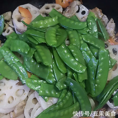 芝士粉|#奈特兰芝士粉挑战赛#自家特色版荷塘小炒