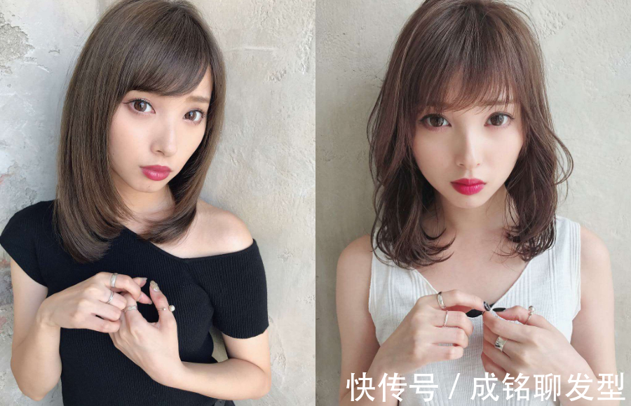 风情|减龄又时尚的“锁骨发”,剪直发清新显脸瘦,烫卷发洋气更有风情