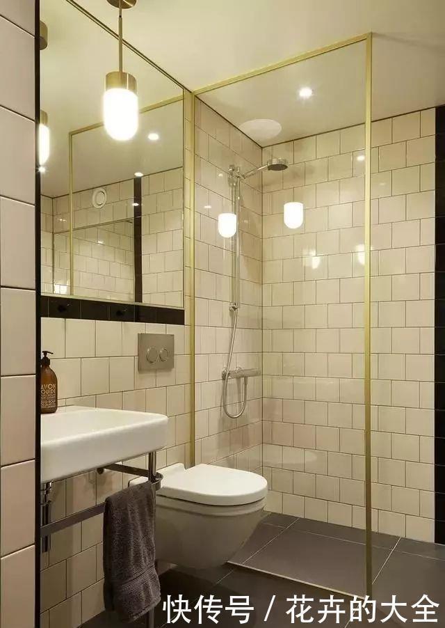 浴室|嫌卫生间太小?现在都这样设计,怪不得她家看上去空间大一倍!