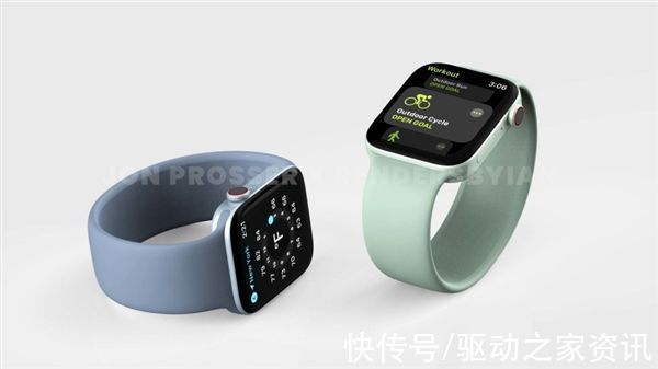 边框|超窄边框、四边等宽！曝苹果新技术受阻：Apple Watch S7或延期上市