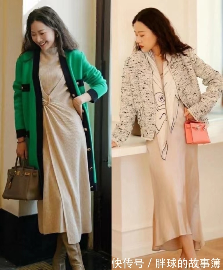 时髦 被这位博主的通勤穿搭圈粉了，精致又时髦，还真挺洋气的
