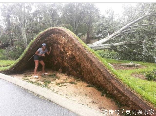 在翻手为云覆手为雨的大自然面前，人类太渺小了