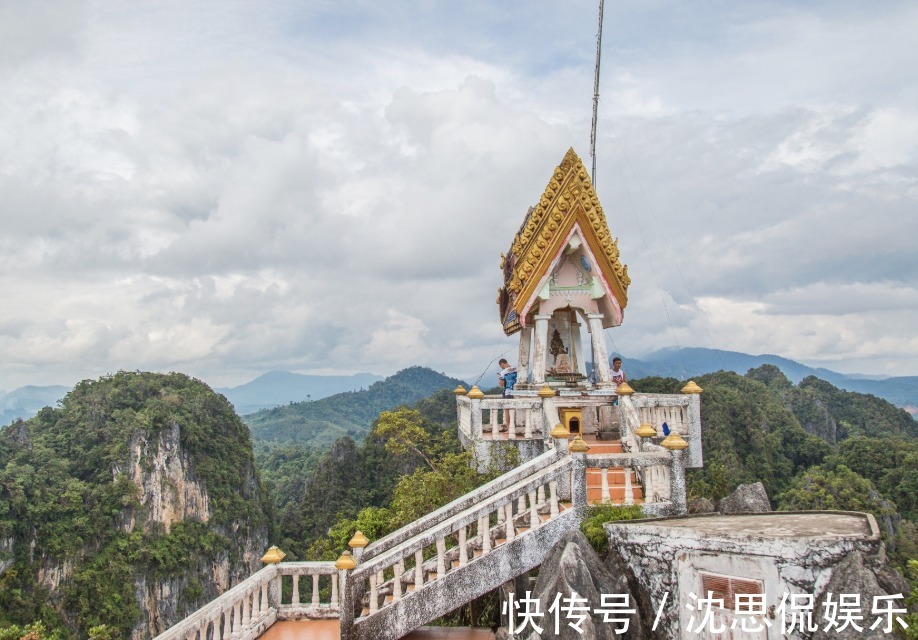 山顶|泰国最“神秘”的寺庙，建造在半空之中，庙堂之上还供奉着老虎