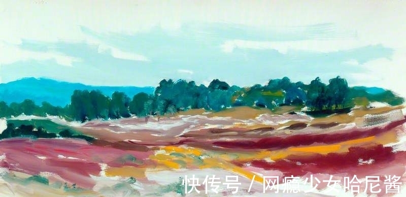 画风！与艺术遗产一起生活，继承和发展，约翰·希钦斯的抒情风景油画