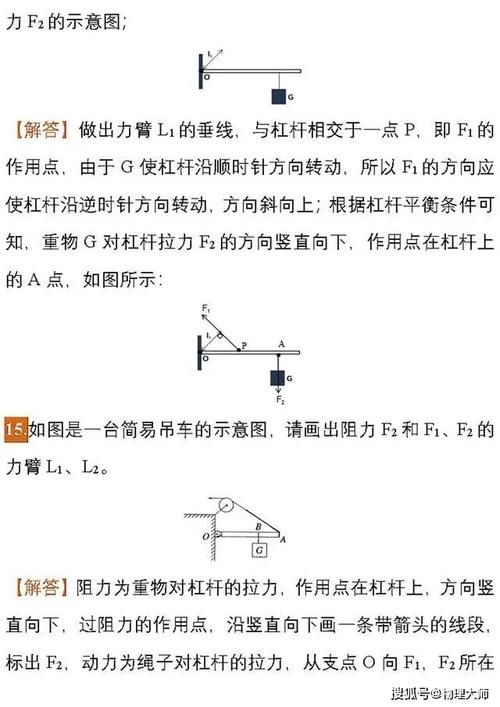 初中物理：中考物理作图题专项练习（含答案）