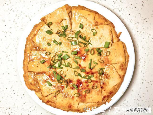 北豆腐|1块豆腐,2个鸡蛋,教你做传统鲁菜锅塌豆腐,嫩滑入味,非常下饭