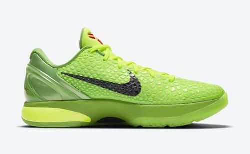  Kobe6Grinch|BodegaxDunkHigh官图发布！Kobe6Grinch发售在即