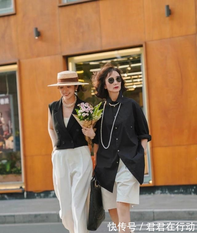 衬衫 三木妈妈老得时髦,简约穿搭却有“高级感”,60岁女人该有的样子!
