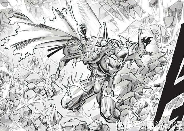 king|一拳超人原子武士拔出日轮刀,差点秒流浪帝,黄精失去一只手