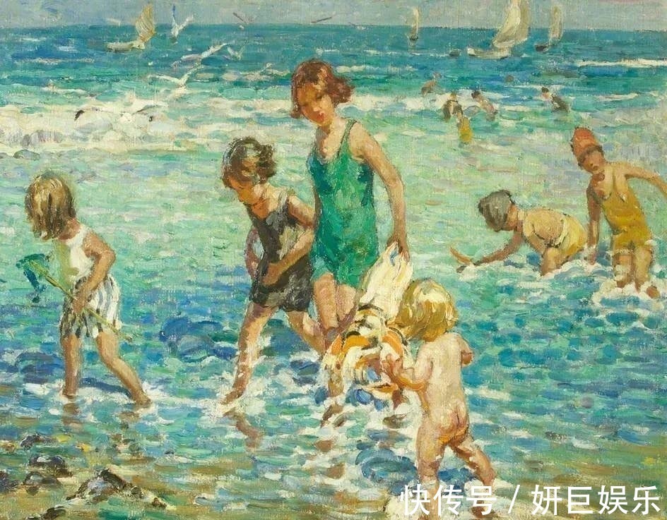 会员！20世纪英国最伟大的女画家之一多萝西娅·夏普油画作品欣赏