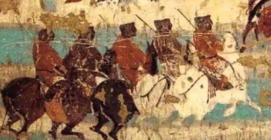 张议潮|艺术品里的历史:隐藏在《张议潮出行图》中的归义军武装报告