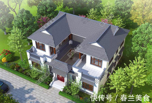 面子|强烈推荐三款农村四合院设计图,这样的别墅在农村建一栋绝对有面子