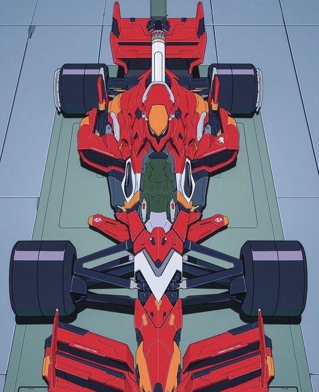 初号机|机动战士高达、EVA、超时空要塞主题方程式赛车，大家喜欢哪款？