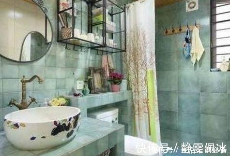 浴帘|外国人卫生间从不做淋浴房,他们都潮流这样设计,好看又实用!