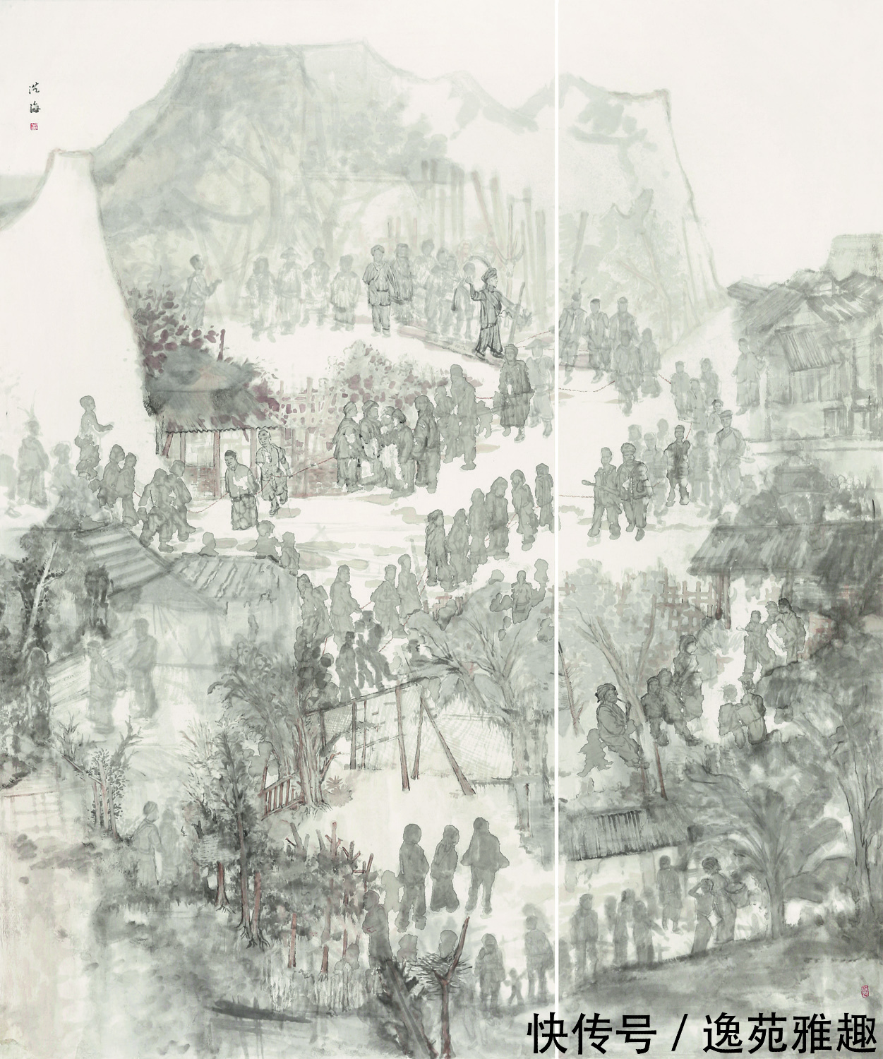 河南省@「画作欣赏」心怀天地,气度不凡!画家刘洪海作品欣赏