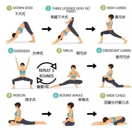 练习者|如何晨起偷偷变美？瑜伽高手都爱的6套流瑜伽序列，快拿去收藏！