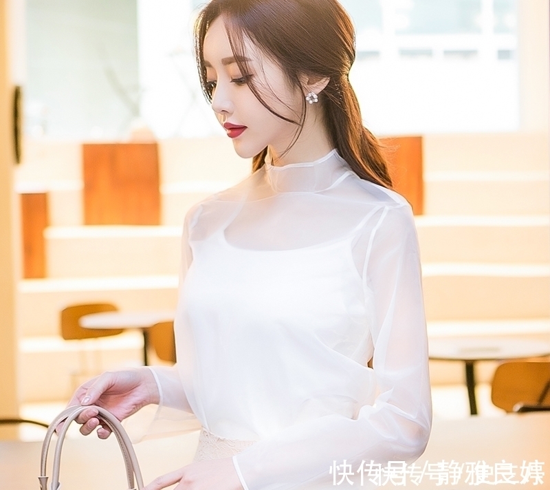 纱裙|填充杏色包臀裙,纱裙美女的诞生,绝非池中之物