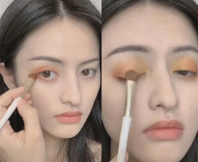 小姐姐仿妆“热巴”,开始真不错,成品你比她还美